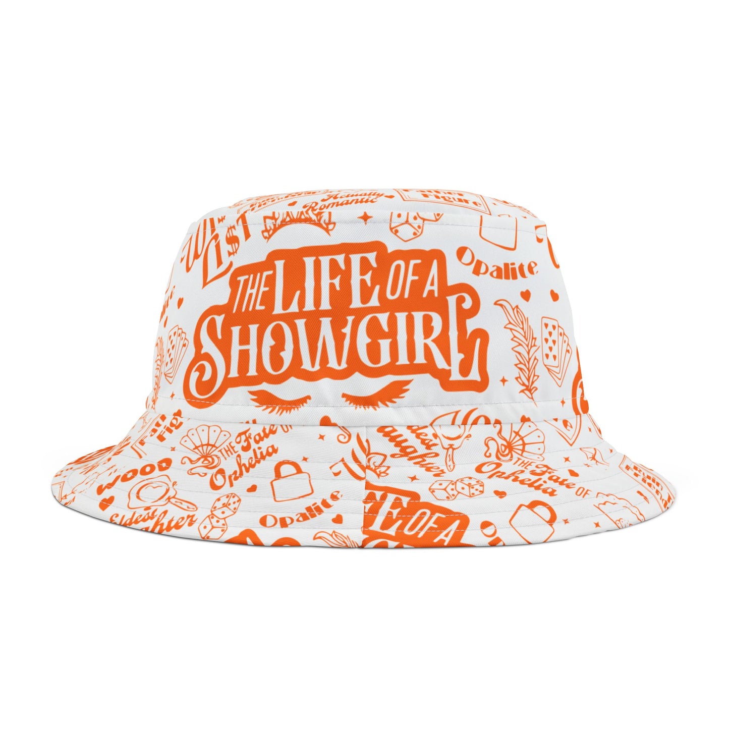 Vibrant  Life of a Showgirl Bucket Hat -  Fun Accessory, Festival Fashion, Trendy Headwear