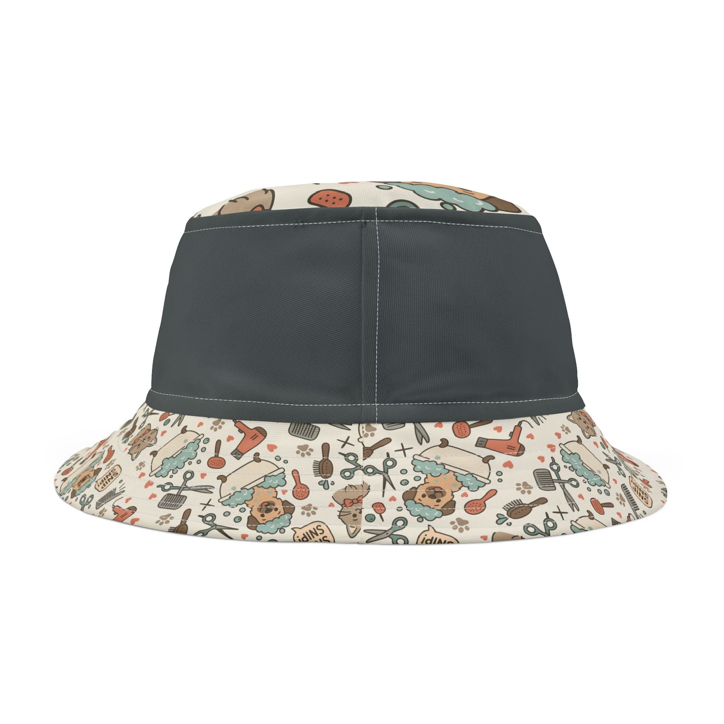 Dog Groomer's Life Bucket Hat, Dog Owner Gift, Cute Animal Lovers