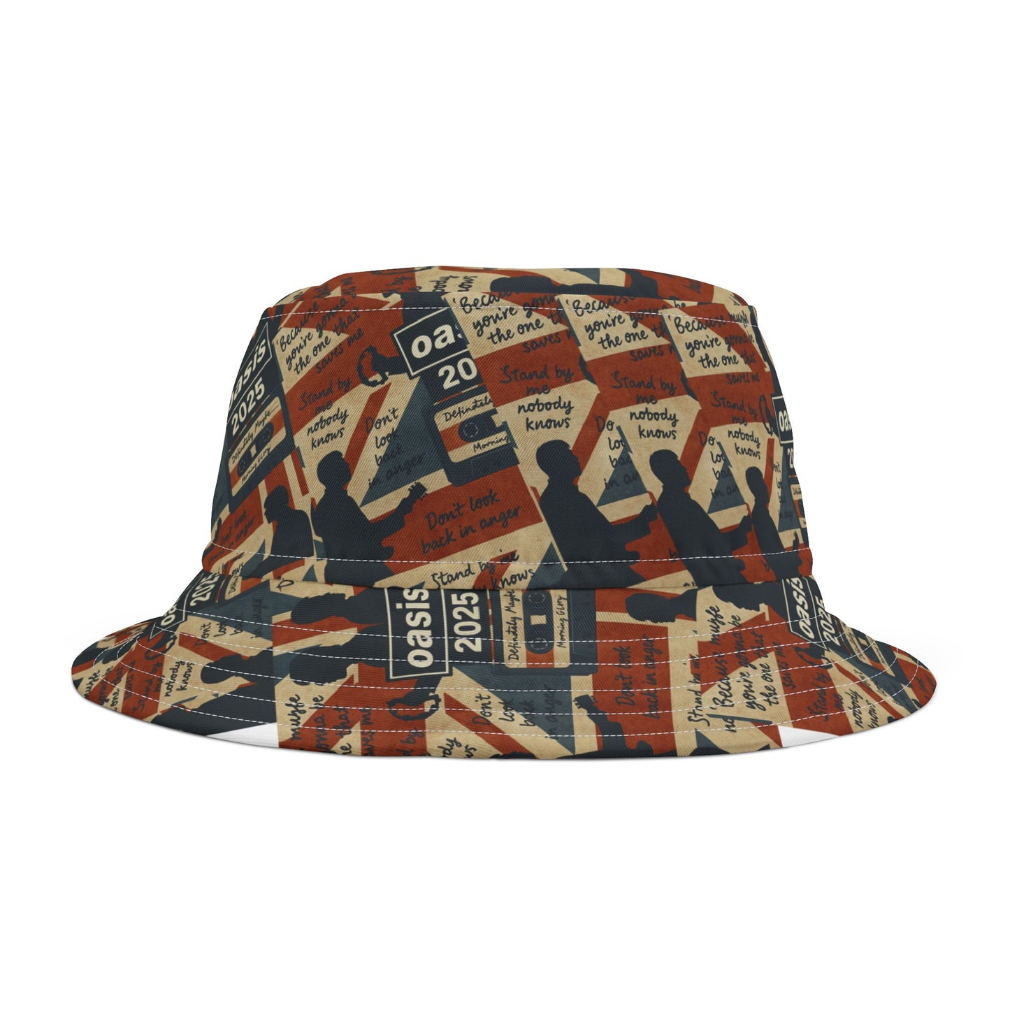 Oasis 2025 Reunion Bucket Hat, Festival Hat, Outdoor Concert Cap Summer Unisex