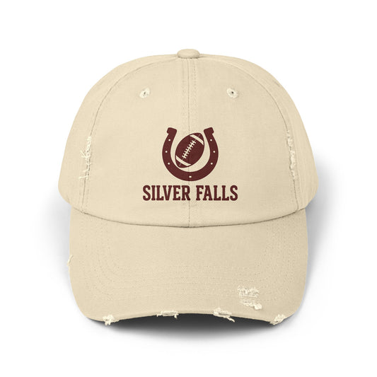 Silver Falls Unisex Distressed Cap - Vintage Sports Hat, Casual Wear, Perfect for Life w/ Walter Boys Fans