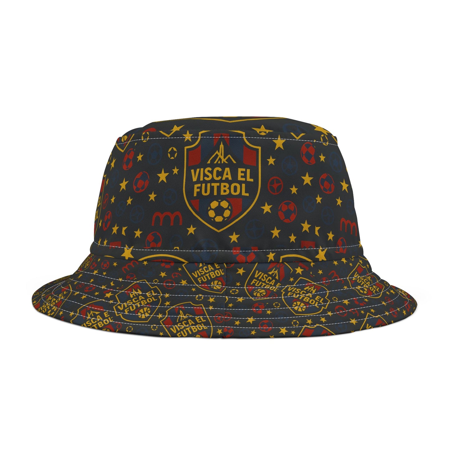 BARCELONA FC Inspired Sports Bucket Hat, Fans, Visca el Futbol. Football Soccer