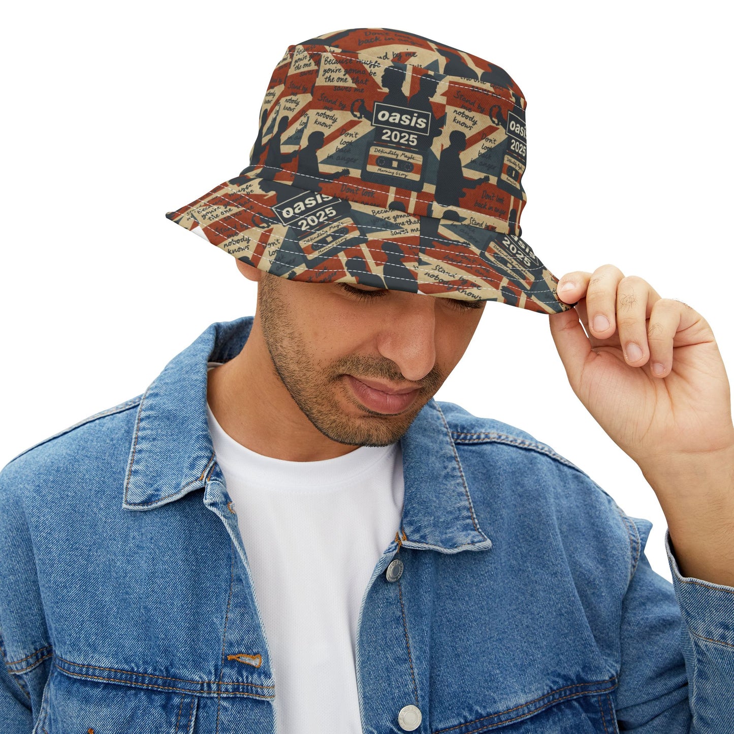 Oasis 2025 Reunion Bucket Hat, Festival Hat, Outdoor Concert Cap Summer Unisex
