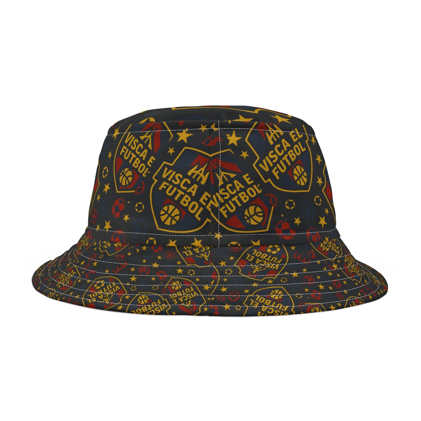 BARCELONA FC Inspired Sports Bucket Hat, Fans, Visca el Futbol. Football Soccer