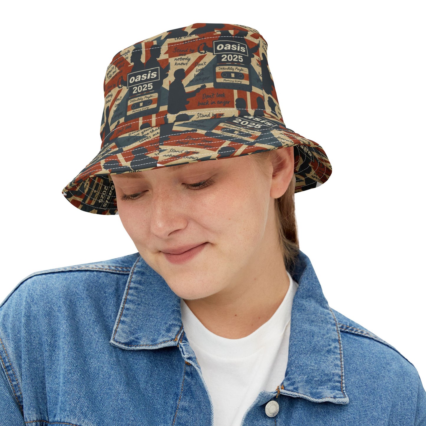 Oasis 2025 Reunion Bucket Hat, Festival Hat, Outdoor Concert Cap Summer Unisex