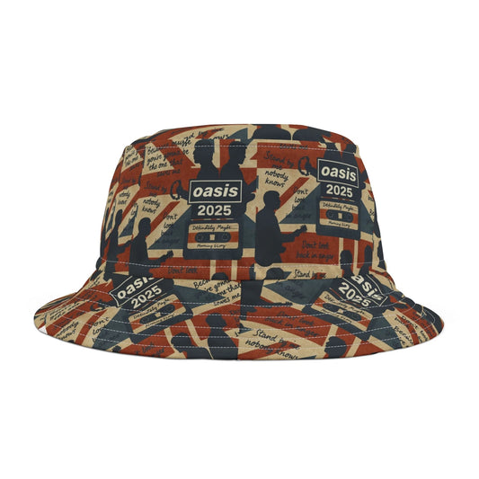 Retro Oasis Style Fan 2025 Bucket Hat