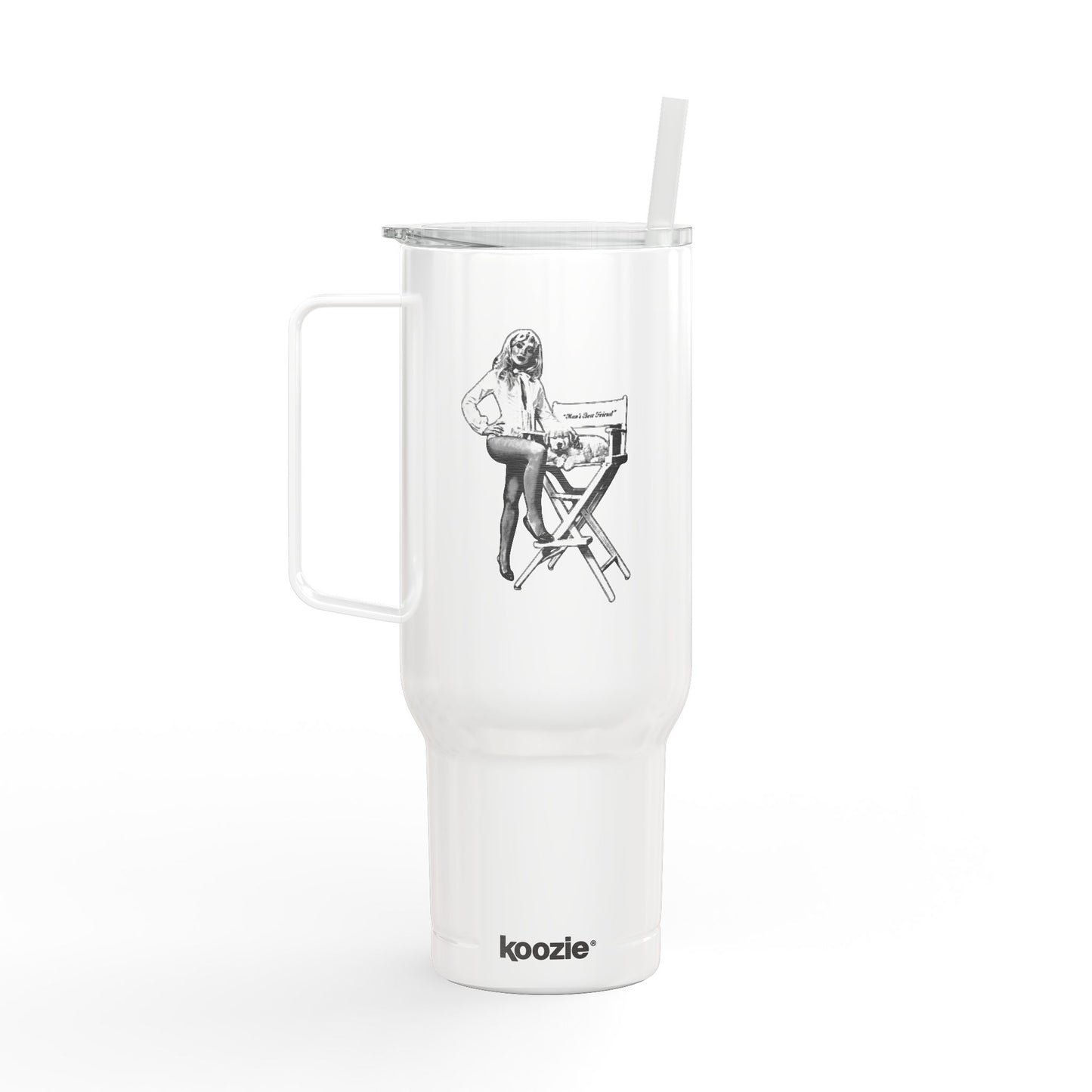 Man's Best Friend Insulated Tumbler with Lid, 40oz (Engraving) Perfect Gift for SC Fan