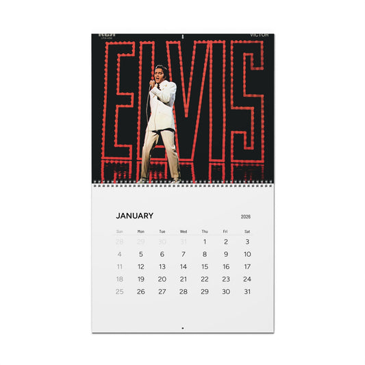 Elvis 2026 Calendar Wall Calendar Planner