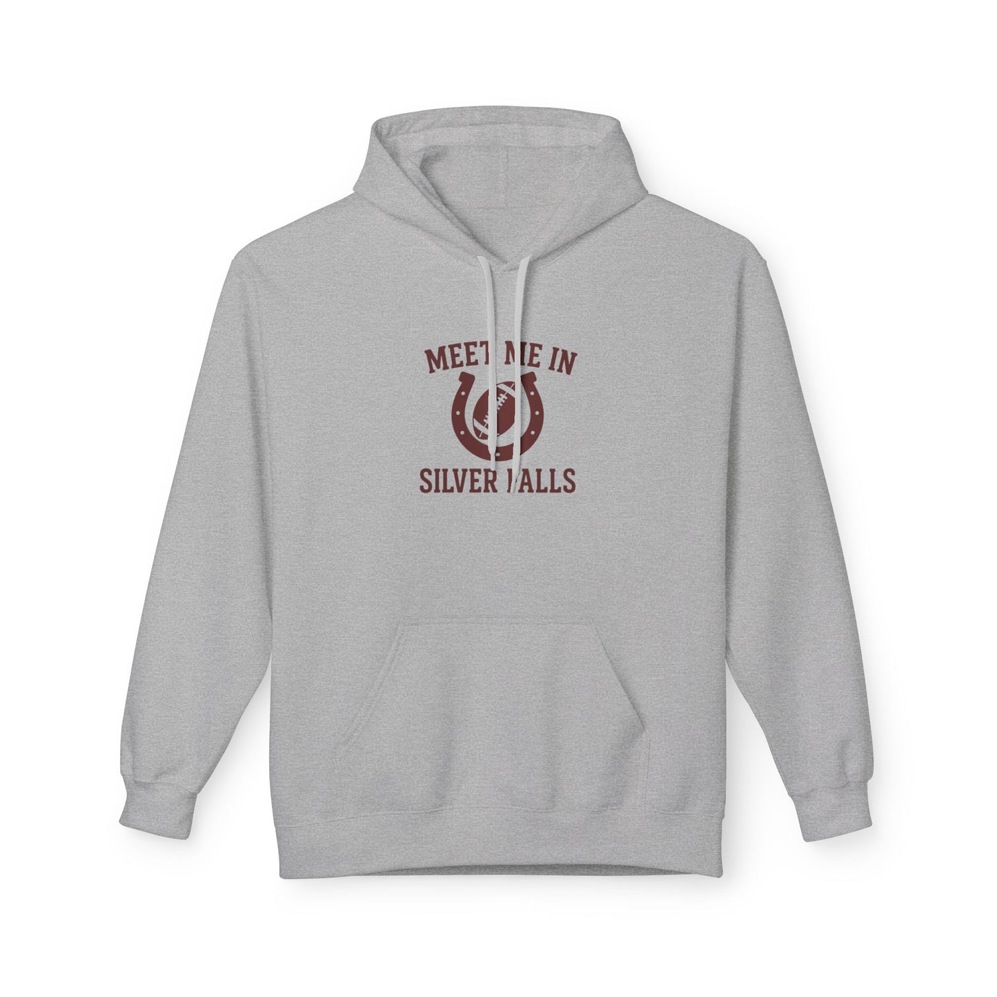 Soft Fleece Pullover, 'Meet Me in Silver Falls' Design, Gift for Walter Boys Fans,Hooded Sweatshirt