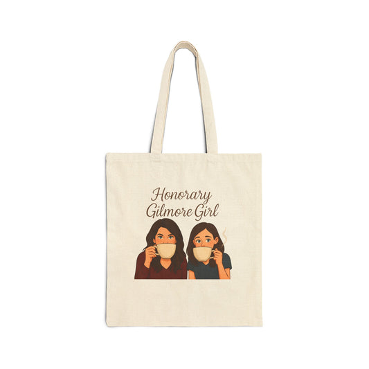 Honorary Gilmore Girl Mentally at Lukes Tote Bag | Luke's Diner Illustration