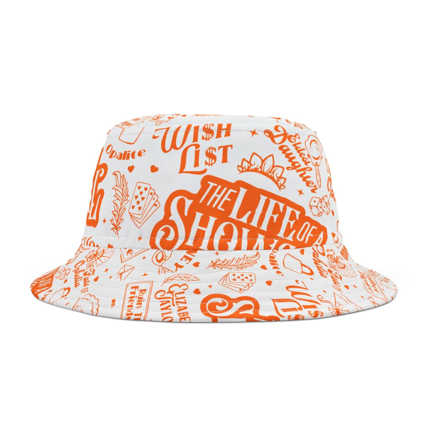 Vibrant  Life of a Showgirl Bucket Hat -  Fun Accessory, Festival Fashion, Trendy Headwear