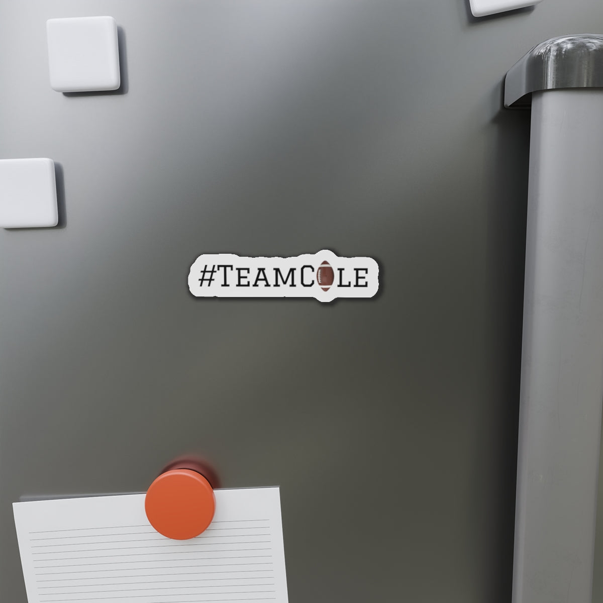 TeamCole Die-Cut Magnets, Fun School Locker  Decor, Cool Gift for Fans, Collectible Magnet, Walter Boys Merch,Football