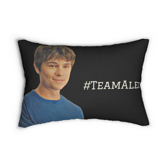 TEAM ALEX/COLE  Pillow | Personalized Spun Polyester Throw Pillow Bed Life Walter Boys Merch 2 sided