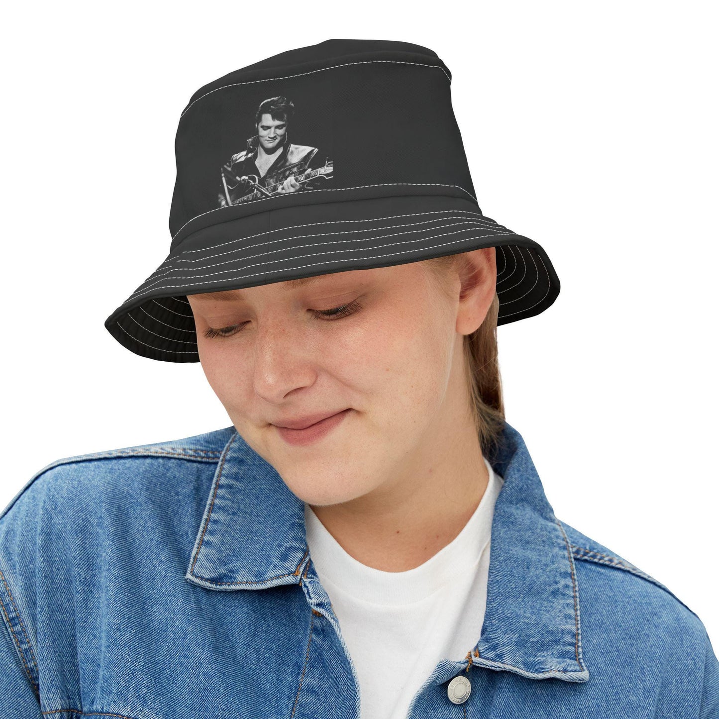 Elvis Presley 68 Comeback Bucket Hat Gift for Music Lovers