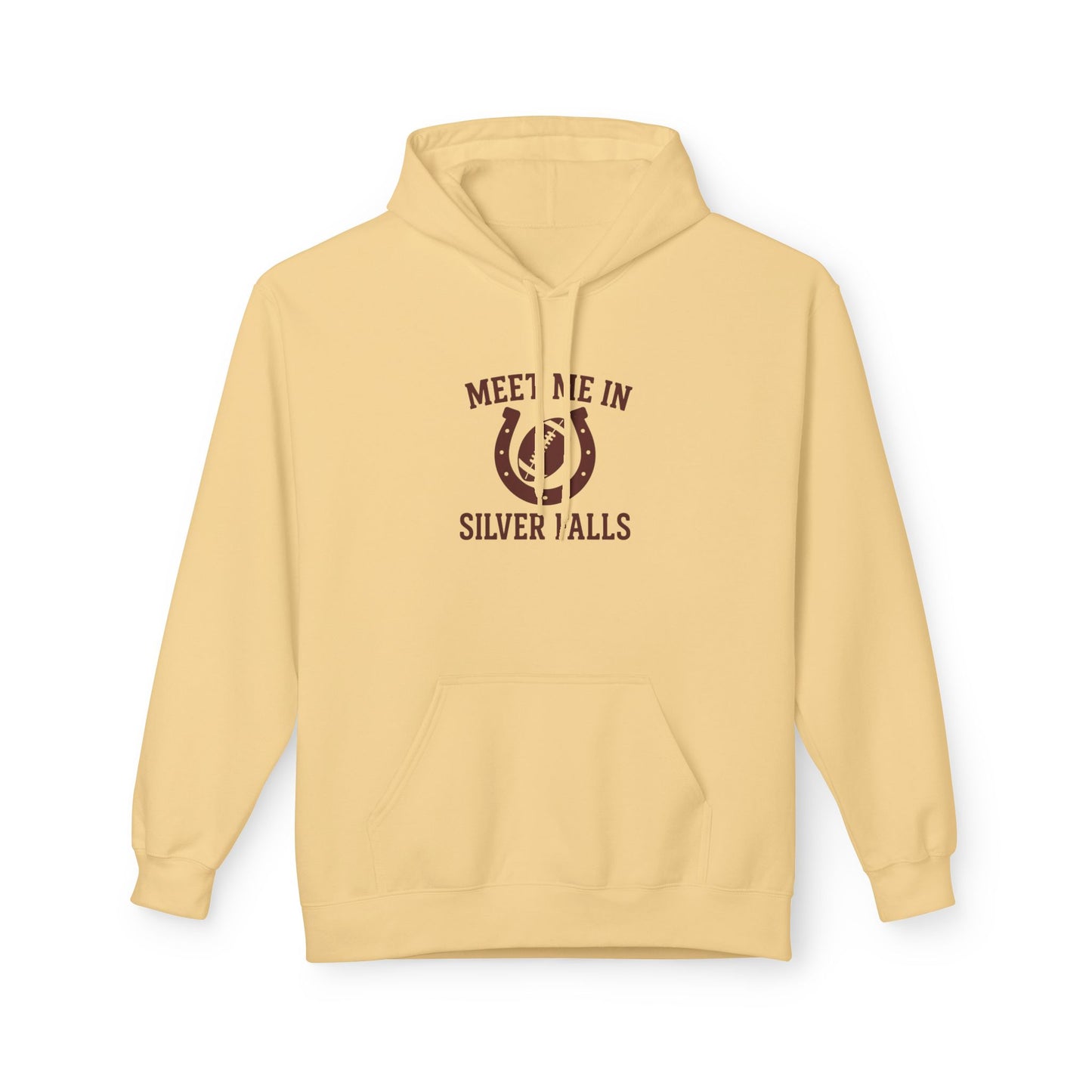 Soft Fleece Pullover, 'Meet Me in Silver Falls' Design, Gift for Walter Boys Fans,Hooded Sweatshirt