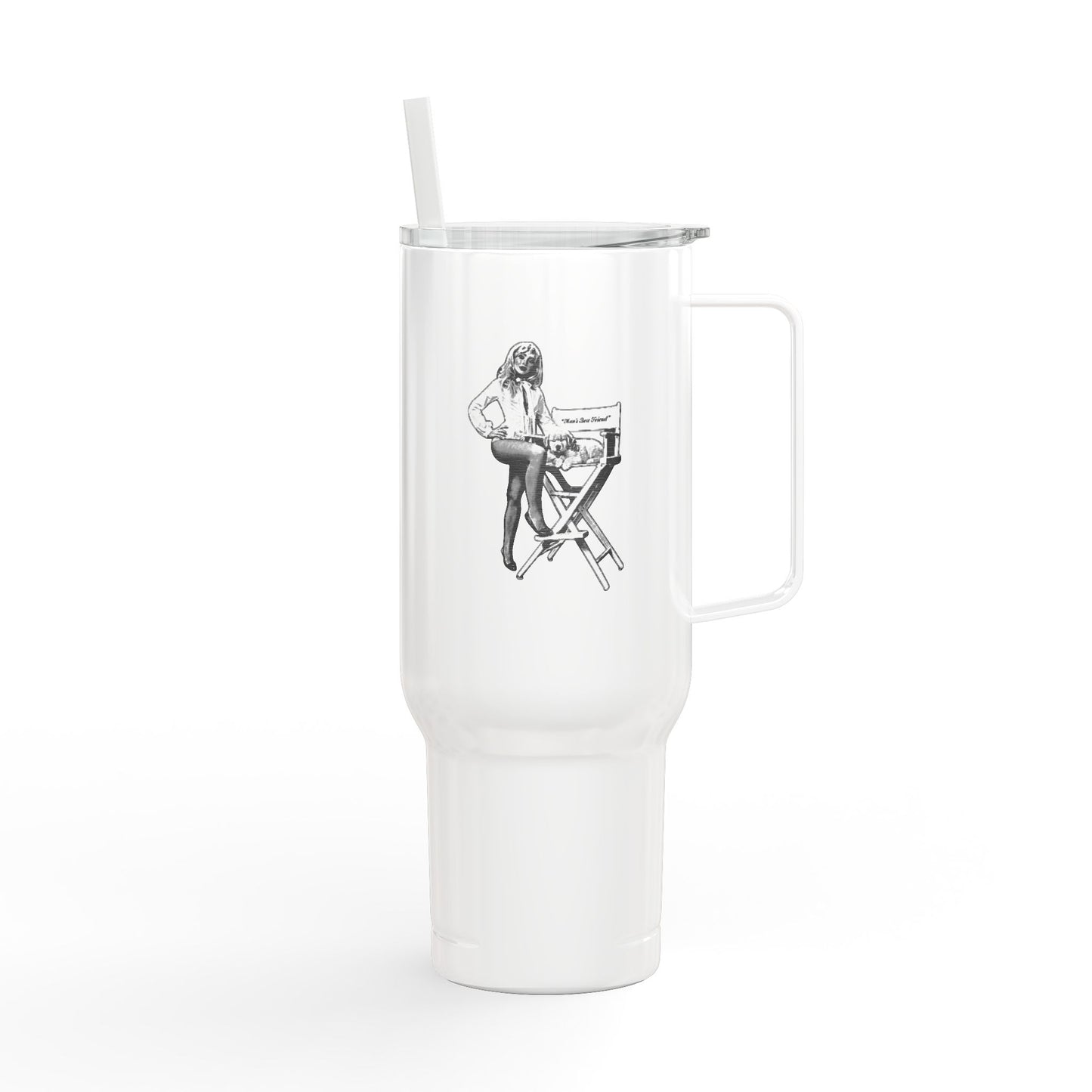 Man's Best Friend Insulated Tumbler with Lid, 40oz (Engraving) Perfect Gift for SC Fan