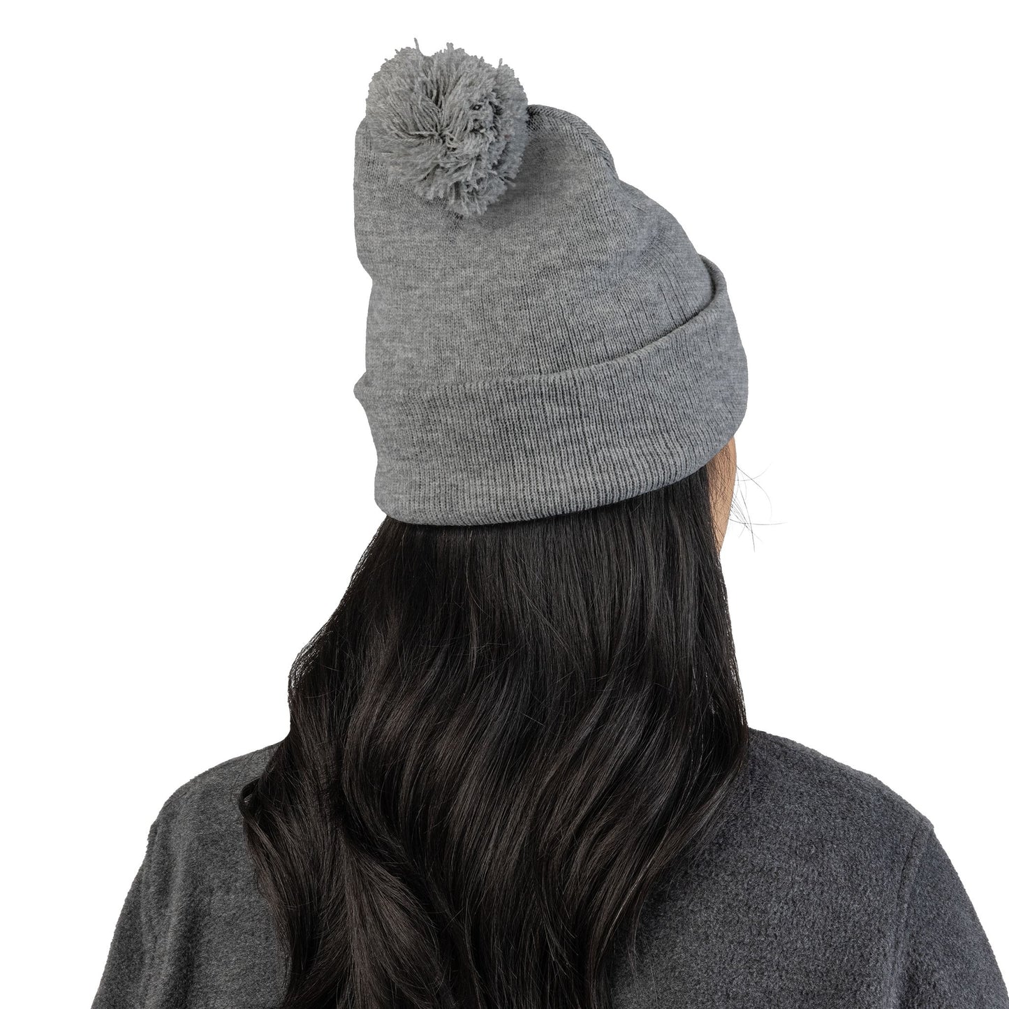 Ohio State Pom-Pom Knit Cap - Cozy Winter Beanie for Every Occasion,  Embroidered Hat