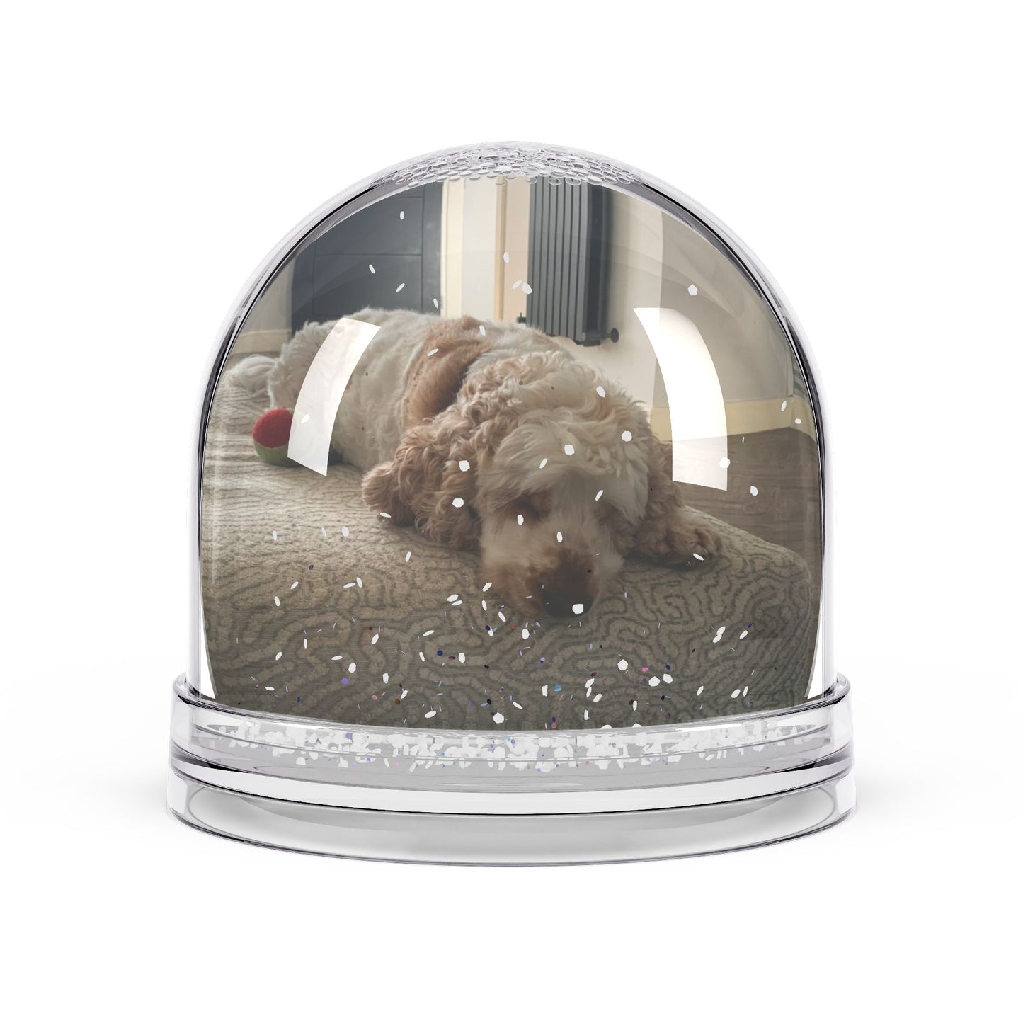 Personalized Pet /Loved One Tribute Memorial or Celebration  Snow Globe Keepsake
