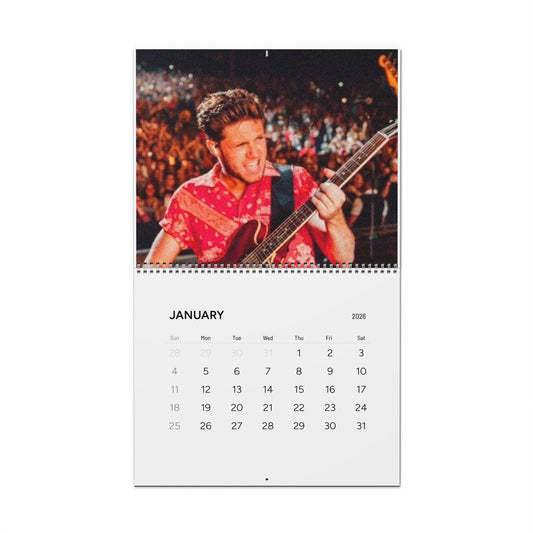 Niall Horan One Direction Wall Calendar (2026)