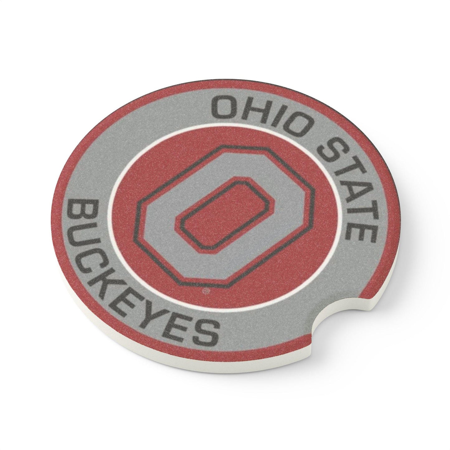 College Football  Soapstone Car Coasters/Single or 2 Pack/Personalized