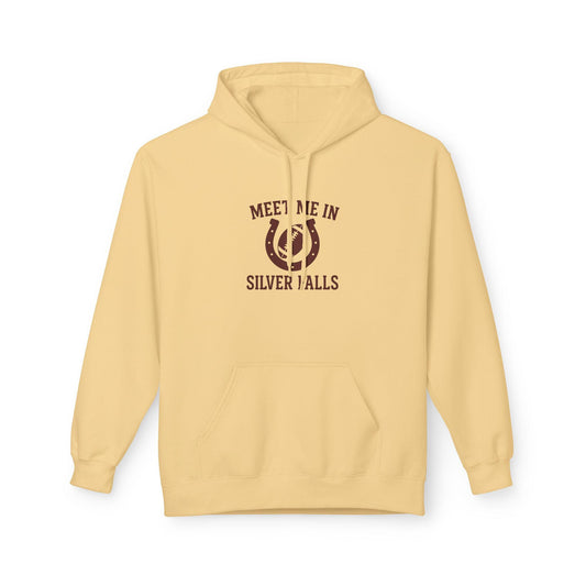 Soft Fleece Pullover, 'Meet Me in Silver Falls' Design, Gift for Walter Boys Fans,Hooded Sweatshirt