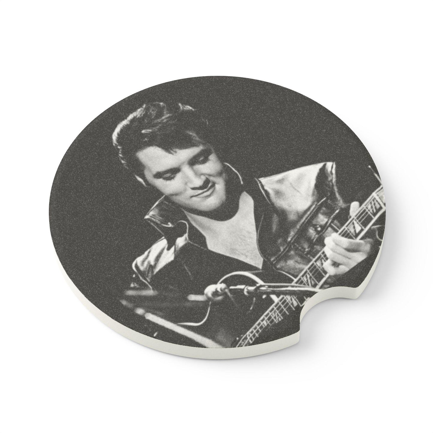 Elvis Comeback 68 Sandstone Car Coaster - 2 Pack- Brand New Custom Made/2 designs