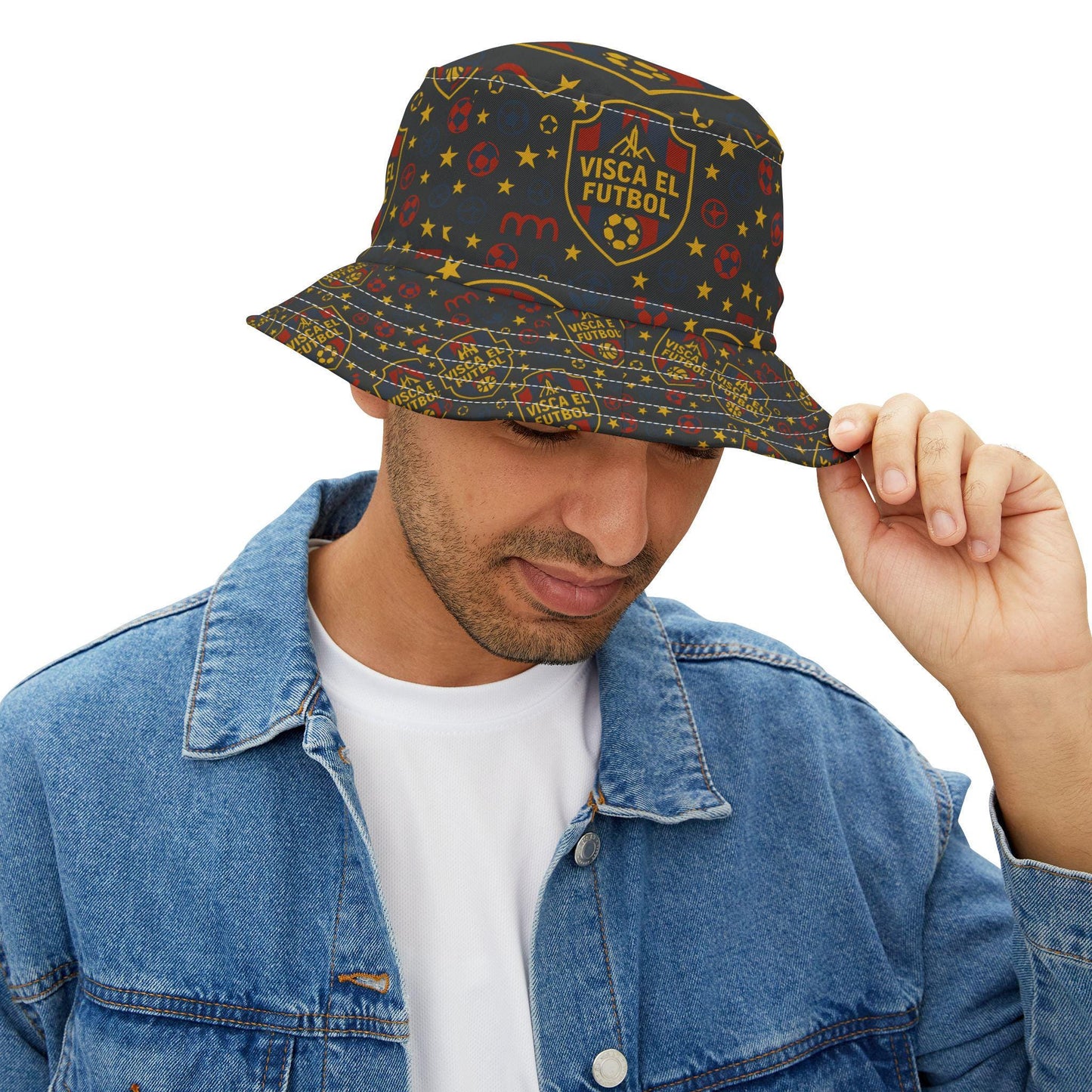 BARCELONA FC  Inspired Sports Bucket Hat,  Fans, Visca el Futbol. Football Soccer