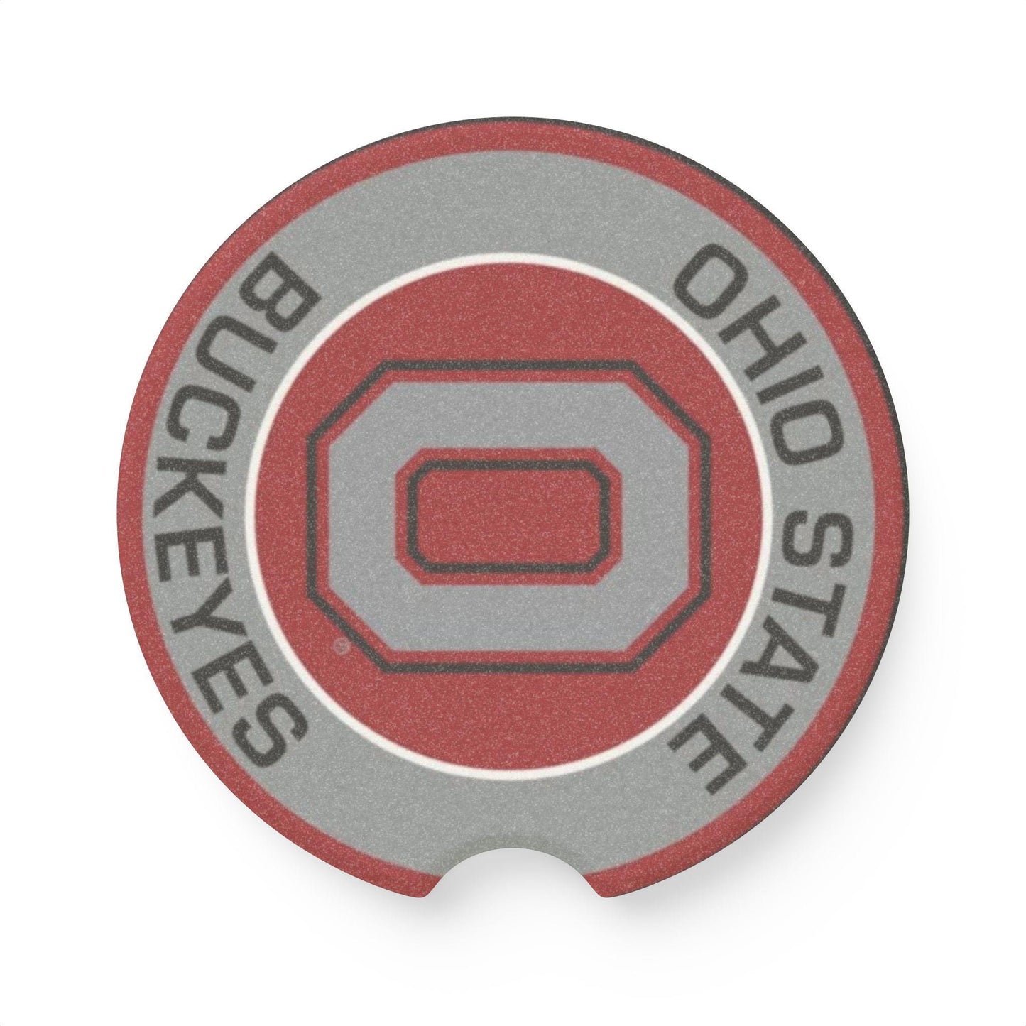 College Football  Soapstone Car Coasters/Single or 2 Pack/Personalized