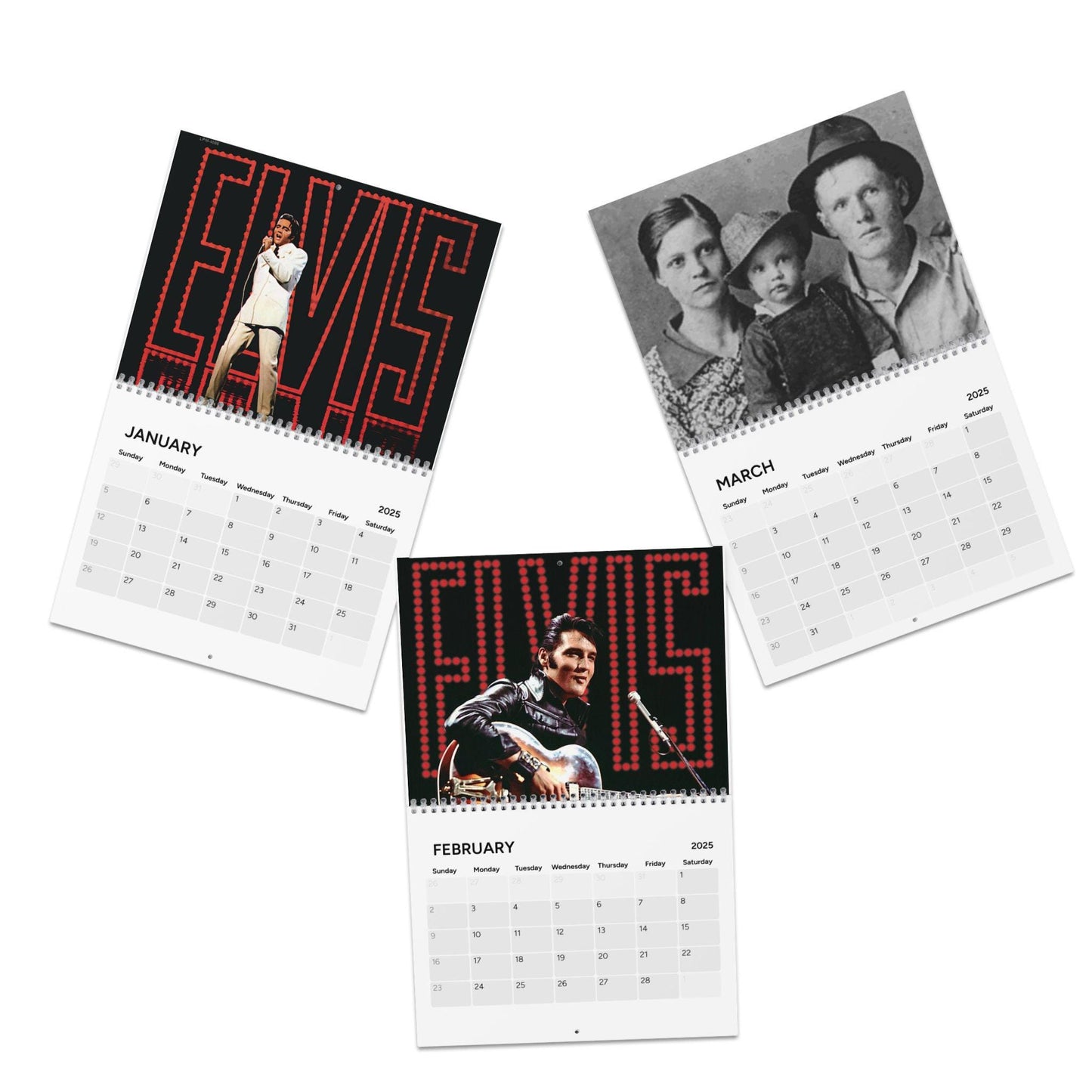 Elvis Presley Moments Calendar (2025)
