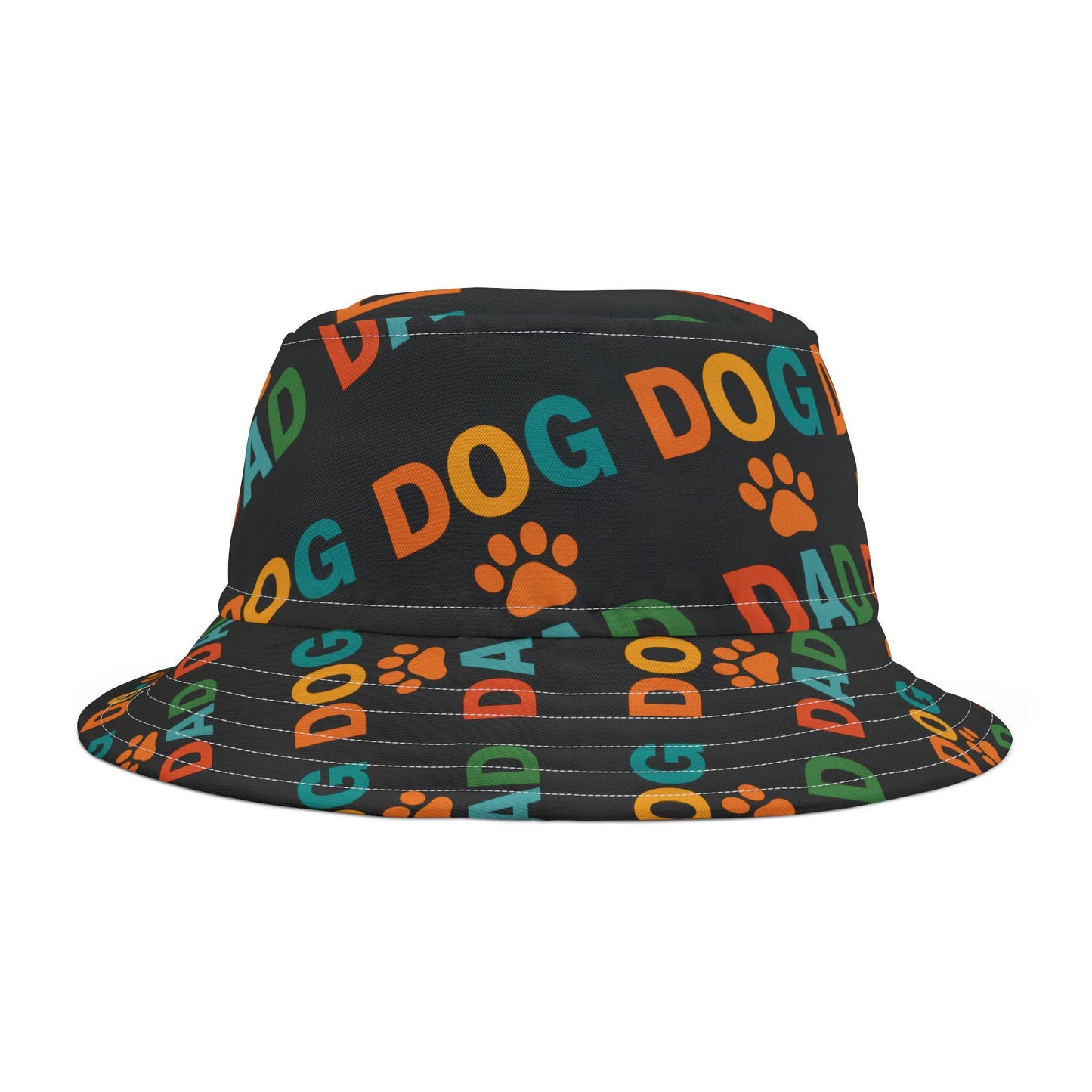 Dog Dad Bucket Hat | Colorful Pet Lover Gift | USA Made