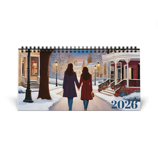 Gilmore Girls Gift Calendar Stars Hollow Merch 2026 Desktop Calendar