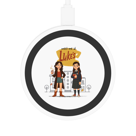 Luke's Diner Characters Wireless Charging Pad | GILMORE GIRLS