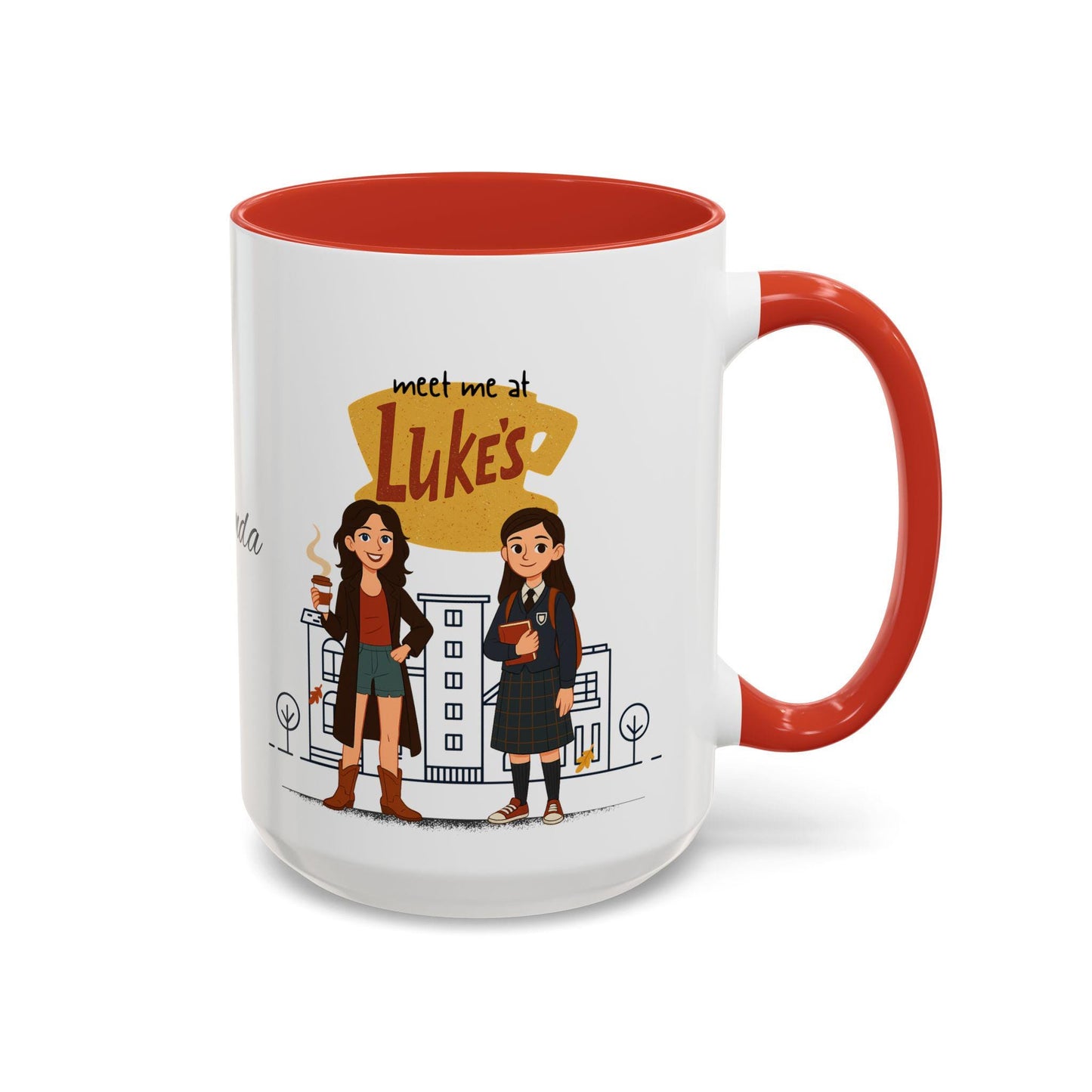 Meet Me at Luke's Coffee Mug Cup | PERSONALIZED NAME/Gilmore Girls