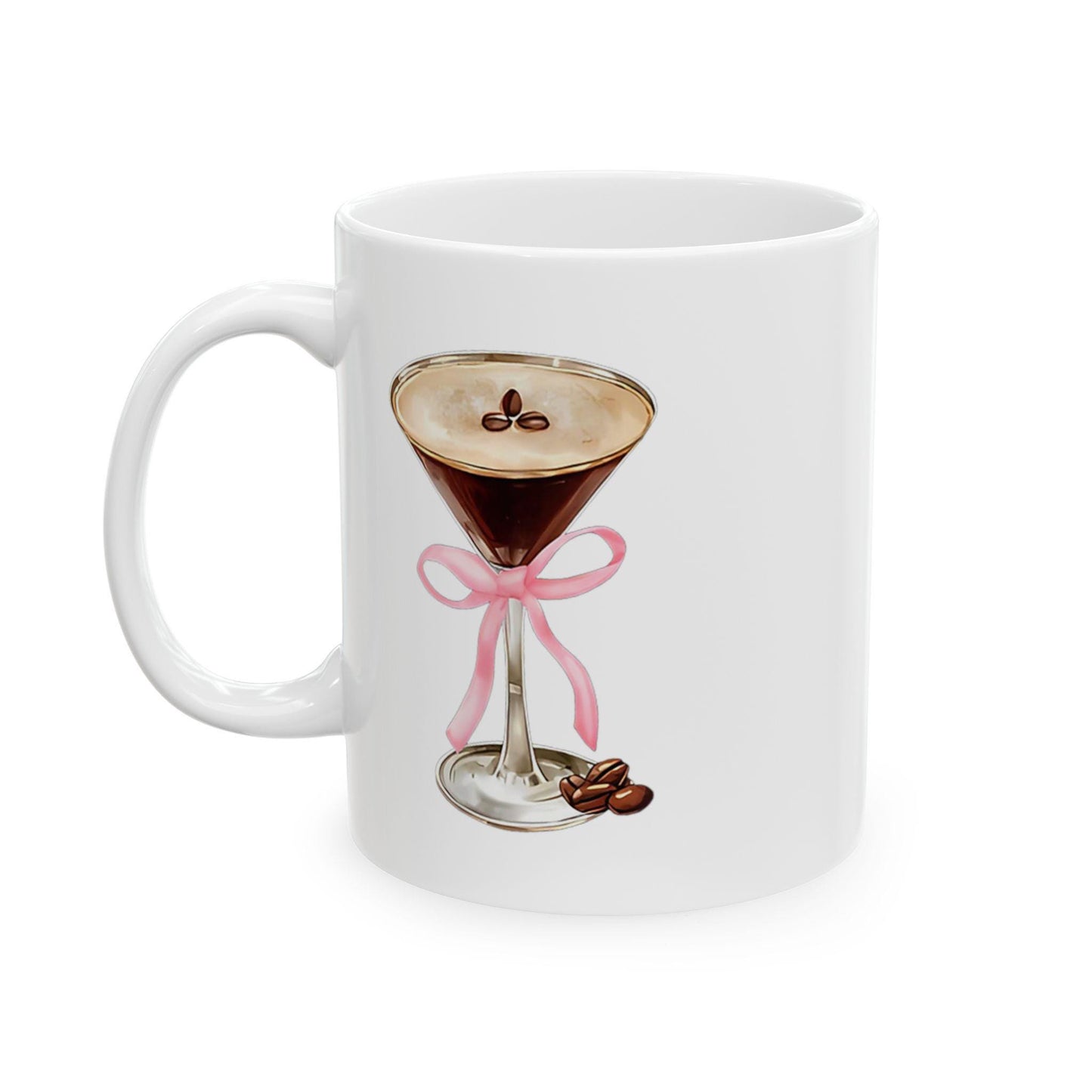 Coffee Espresso Martini Mug | Watercolor Kitchen Illustration