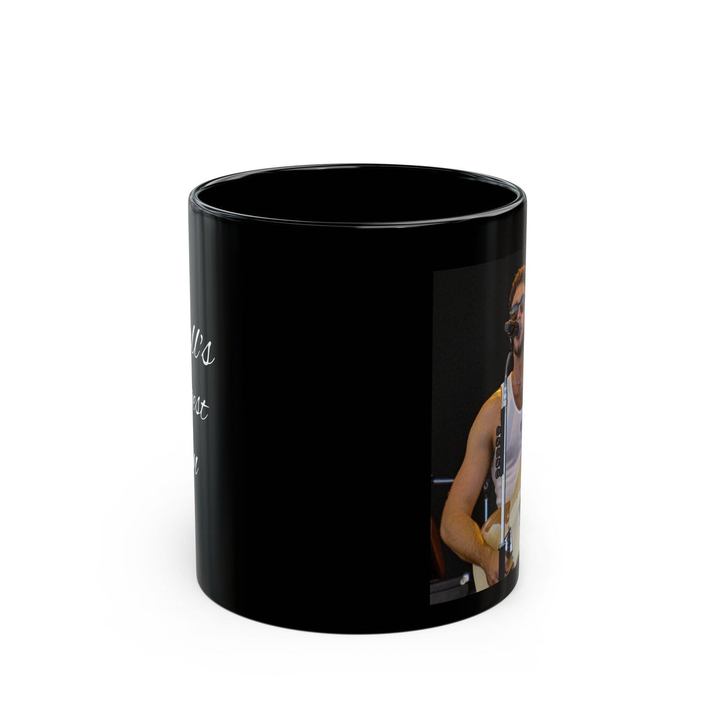 Niall Horan Merch One Direction Biggest Fan  Black Mug | Photo Face Ceramic Coffee Cup