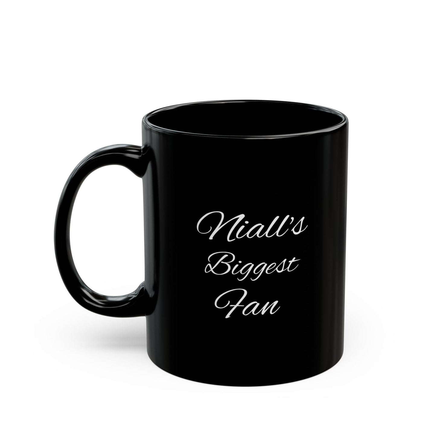 Niall Horan Merch One Direction Biggest Fan  Black Mug | Photo Face Ceramic Coffee Cup