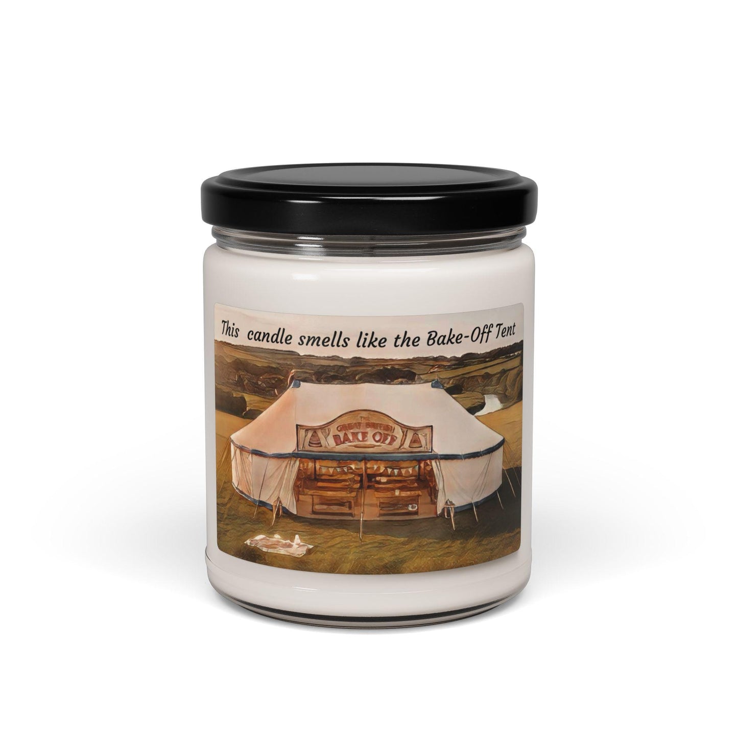 Bake-Off Tent Scented Soy Candle, 9oz | Great British Bake-Off Gbbo